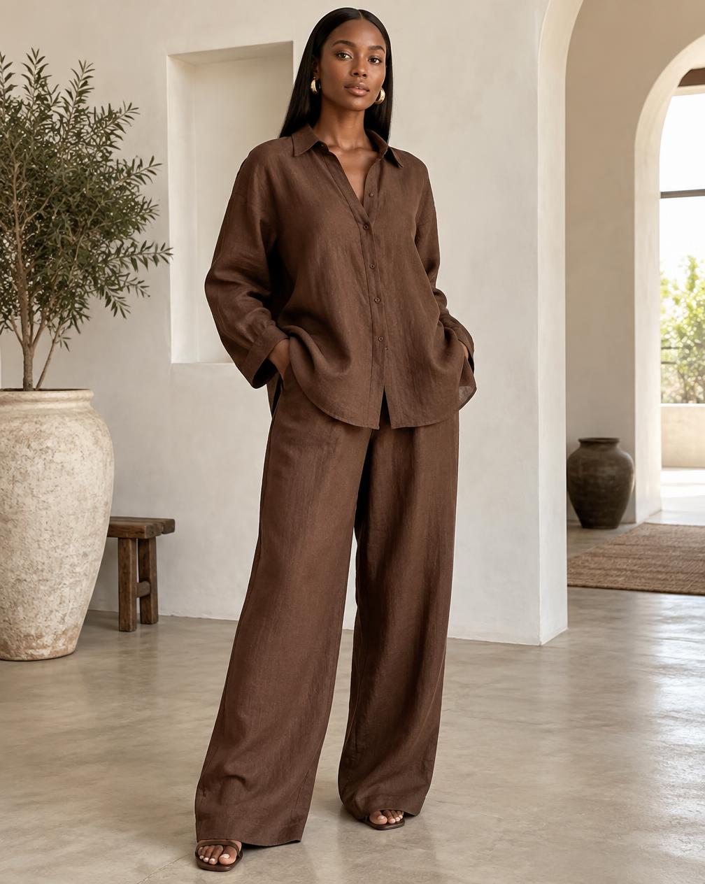 Editorial representation of The Linen Set